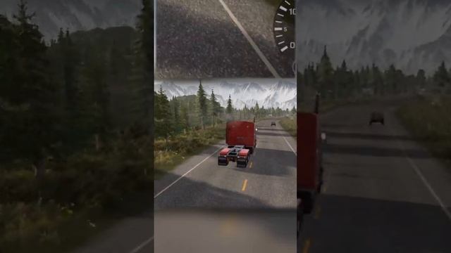 Обгон без телеги #alaskanroadtruckers