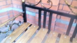 Лавочка из профтрубы