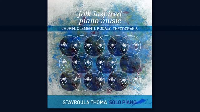 Stavroula Thoma, Frederic Chopin, Mazurka no. 3, op 68 смотреть онлайн