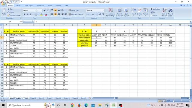 How to Transpose a Table in Excel Change From Vertical to Horizontal смотреть онлайн
