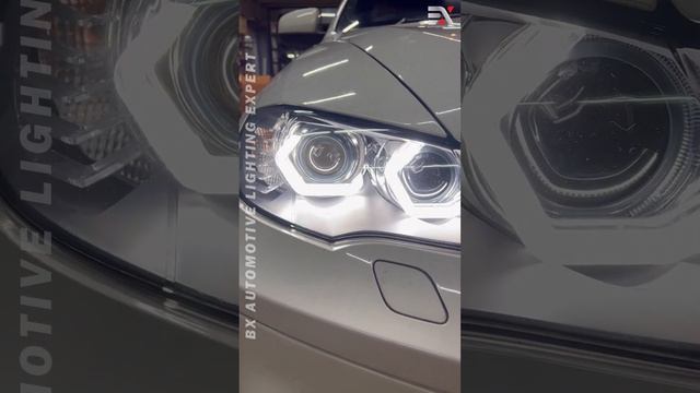 BMW X6 E71 ? | Headlamp Retrofit with Hexagon Angel Eyes