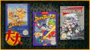 DuckTales [Hard] + DuckTales 2 [Hard] + Probotector (Famicom/NES)