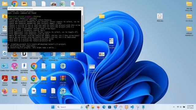 Create a New Vue Project  @vuecli-5 0 8 | Al-Hasan
