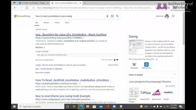 Java and Socket Programming | CSE | Md. Ahsan Arif |University of Scholars смотреть онлайн