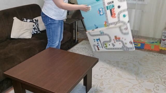 Двухсторонний складной коврик для детей смотреть онлайн