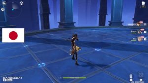 Zhongli Voice in 4 Different Languages (Skills & Attack) | Genshin Impact Zhongli