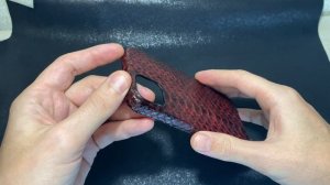 Чехол для телефона из кожи питона