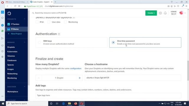 Digital Ocean Tamil 01 How to create a Droplets Digital Ocean Cloud | தமிழ் Digital Ocean கிளவுட் смотреть онлайн