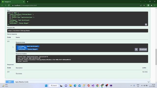 ASP.NET Core WebAPI | .Net 6 | EntityframeworkCore | SQL Server DB
