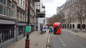 London Bus Ride ? | City of London, Fleet Street, Trafalgar Square, Piccadilly Circus