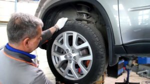 NISSAN X-TRAIL  Диагностика и ремонт ходовой части .