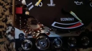 Устранение неисправности приборной панели Мерседес w 201 (Левая часть)Указатели температуры,топлива