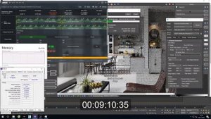 AMD Ryzen ThreadRipper 2990WX Render V-Ray 3.6 + 3DS MAX 2018 | Full Scene Render