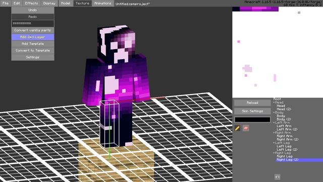 Custom Player Models Mod Tutorial | Retexturing, Modeling And Glowing Skins смотреть онлайн