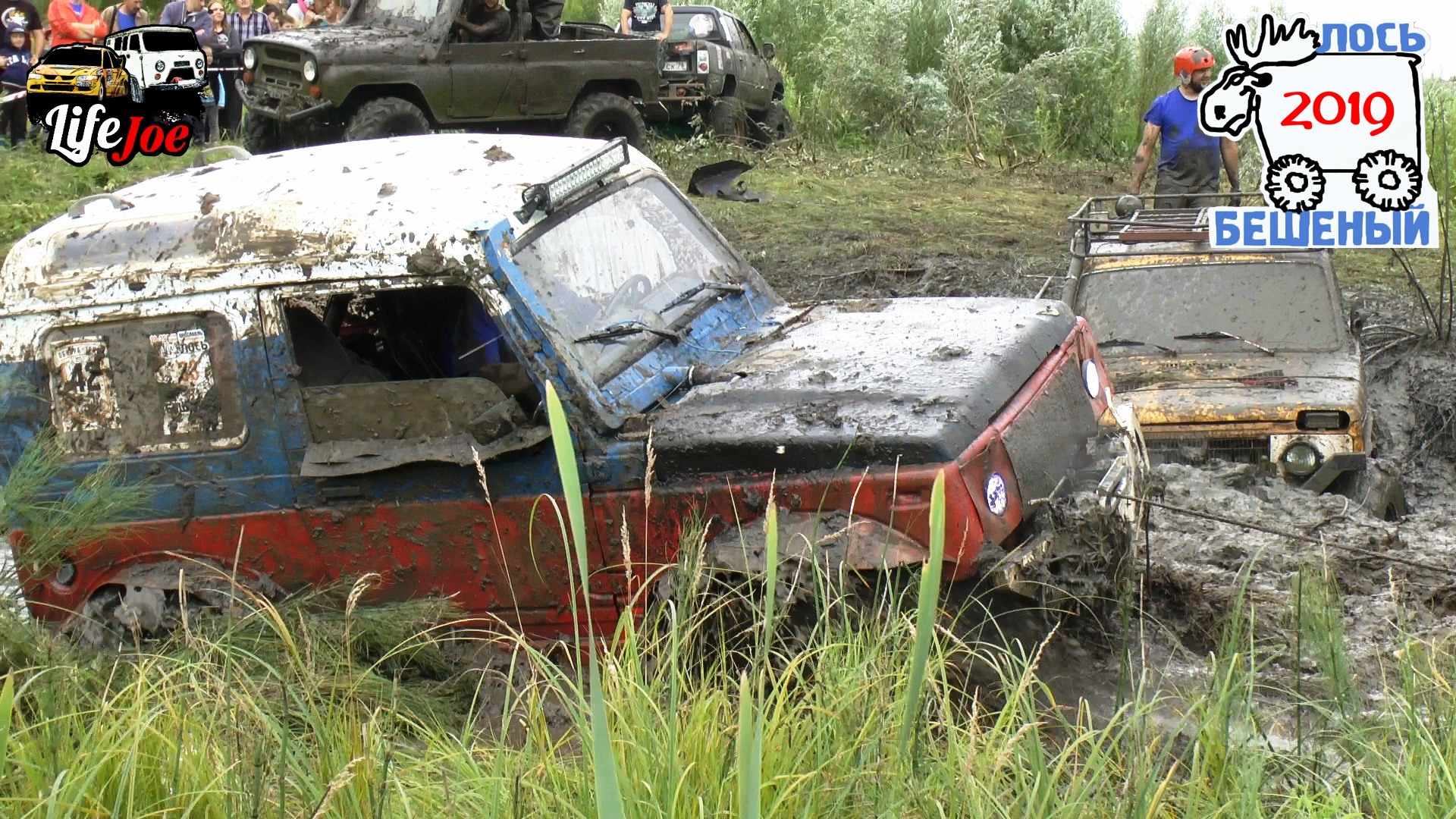 Трасса становится всё жёстче. Suzuki Jimny,НИВА и УАЗ всё сложнее ездить смотреть онлайн