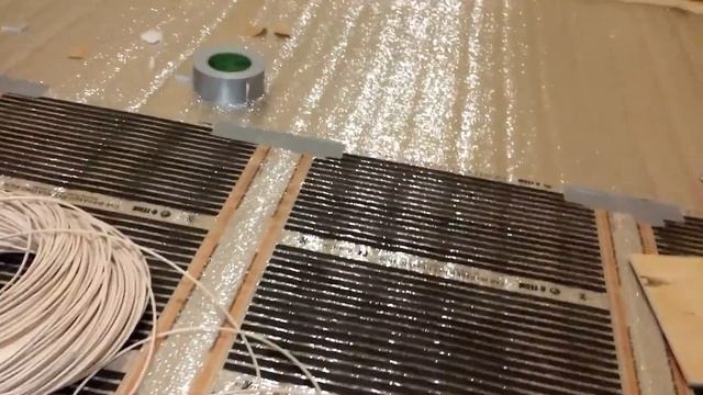 Установка тёплого пола под ламинат! ПОЛНАЯ ВИДЕО ИНСТРУКЦИЯ! ТЁПЛЫЙ ПОЛ ПО УМУ!