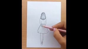 Как нарисовать девочку с зонтиком (шаг за шагом) (How to draw a girl with umbrella (step by step))