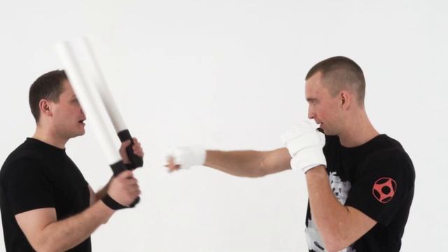 Тренировочные палки для бокса, рукопашного боя (пара) черные BFS смотреть онлайн