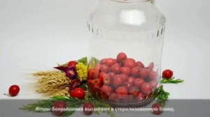 Компот боярышник с яблоками