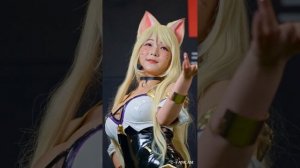 SEOLHWA YOON 윤설화 \ LOL 아리 코스프레 \ LIKEY \ 20230825 \ SEOUL POPCON 모델 직캠\ Korean model 4k60p fancam