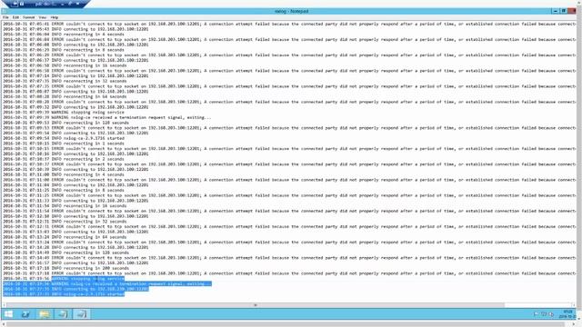 Graylog 2 - Part 4 Configure sending syslog data from Window Server смотреть онлайн