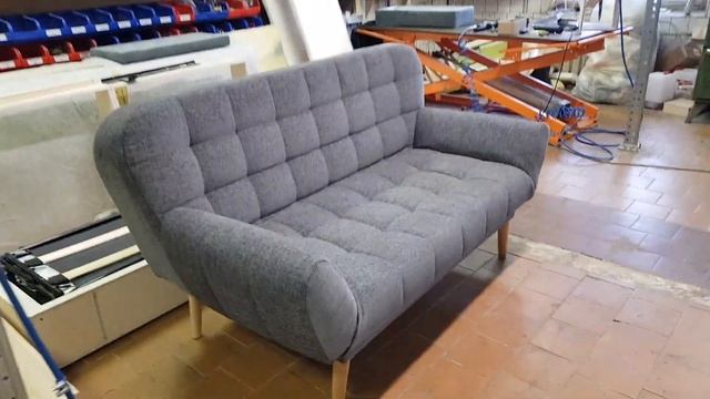 Стильный диван с раскладывающими боковинами от компании Divan78&Design. смотреть онлайн