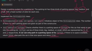 Design Parking System | GOOGLE | Leetcode-1603 | Live Code