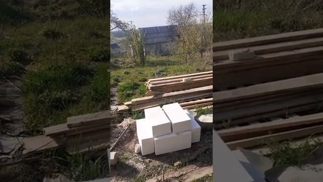 Как быстро и дёшево построить дом-студию из газоблока для большой семьи. Реальный пример. смотреть онлайн