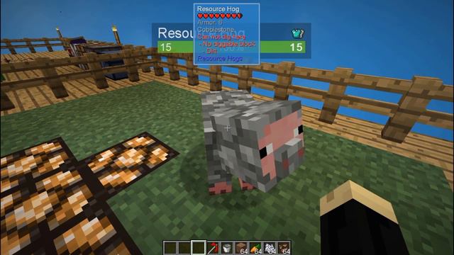 Minecraft - Sky Factory 4 - Introduction to Resource Hogs