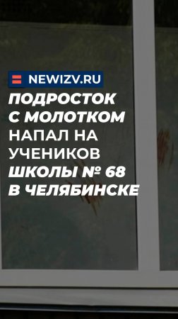 Подросток с молотком напал на учеников школы № 68 в Челябинске