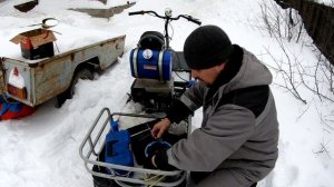 КАК ЗАВЕСТИ ОБЫЧНОЙ ВЕРЕВКОЙ ДВИГАТЕЛЬ НА МОТОБУКСИРОВЩИКЕ? ЗАМЕНА ВЕРЕВКИ НА СТАРТЕРЕ.#Мотособак