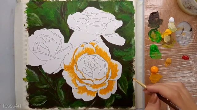 Обзор бюджетных скетчбуков Hatber + рисуем розы смотреть онлайн