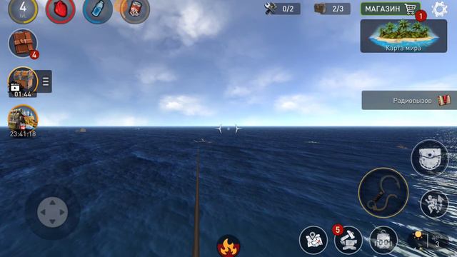 ВЫЖИВАЮ НА ПЛОТУ Raft survival: Ocean Nomad #1 смотреть онлайн