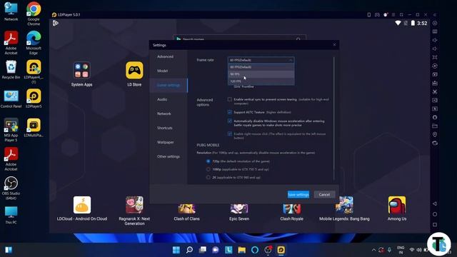 LD PLAYER 5 - Best Android Emulator For Low End PC ||  4GB RAM PC Play Free Fire Game