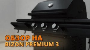 Обзор на российский газовый гриль "Bizon Premium 3"