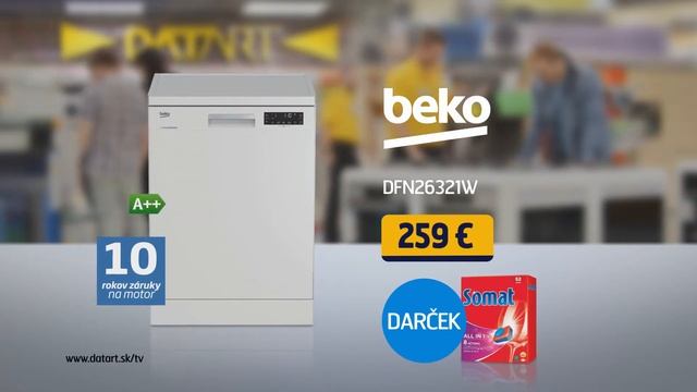 Umývačka riadu Beko DFN 26321 W смотреть онлайн
