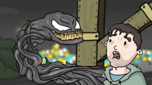 Анимация Веном и Эдди Брок