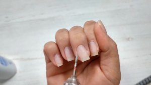 Снятие левой рукой ? Маникюр самой себе ? Мазки на ногтях