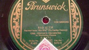 Rio Rita -  Carl Fenton Orchestra