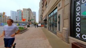 Walking Tour of Downtown Detroit | 4k Dji Mobile 2 | Ambient Music