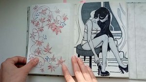 Обзор скетчбука 2016-2017 под музыку \\  sketchbook tour