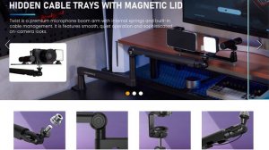 THRONMAX S6 Twist Boom Arm - This Low Profile Mic Arm is My New Favorite!