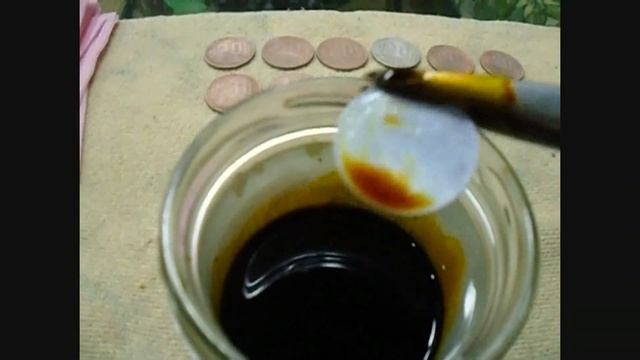 Чистка монет Трилоном - Б от А до Я! Полный цикл!