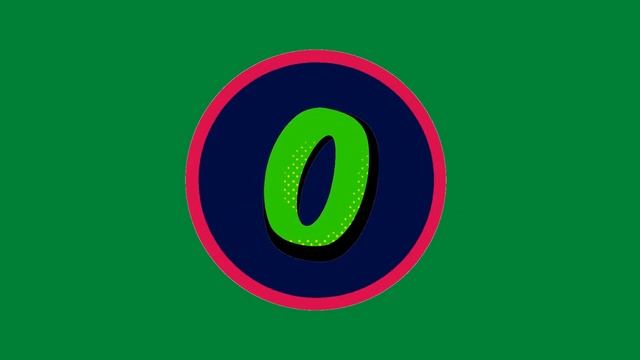 Обратный отсчет | countdown | Футажи для видео | Хромакей | green screen | зелёный фон | ФутаЖОР