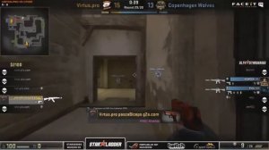 CS:GO | Virtus.Pro Pasha- Trolling Copenhagen Wolves on STARSERIES Season XII