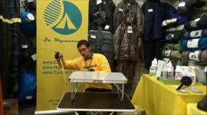 Стол в палатку для зимней рыбалки Woodland Camping Table Mini TABS 07