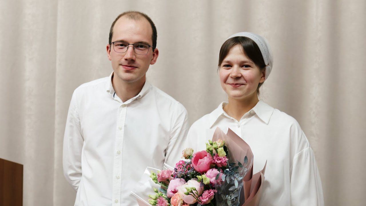 Обручение б. Даниила и с. Ирины смотреть онлайн