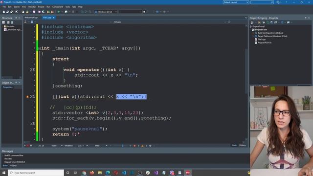 Lambda expressions in modern C++ (in depth step by step tutorial) смотреть онлайн