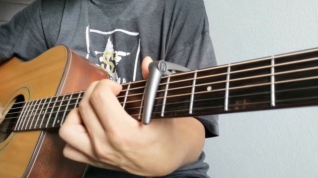 รอยแผลเปน Acoustic guitar cover