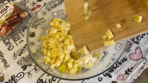 Творожная ШАРЛОТКА с яблоком ? ПП еда рецепты